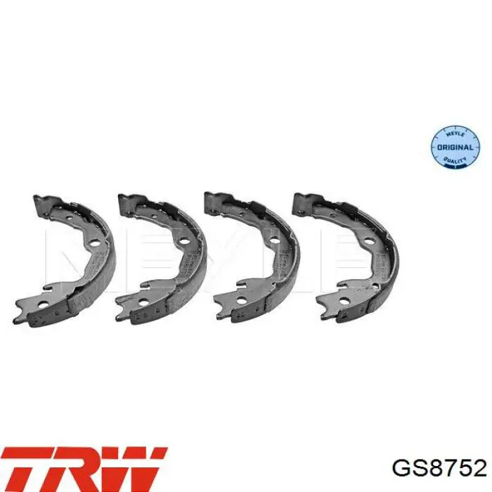 Купить GS8752 TRW Колодки ручника/стояночного тормоза