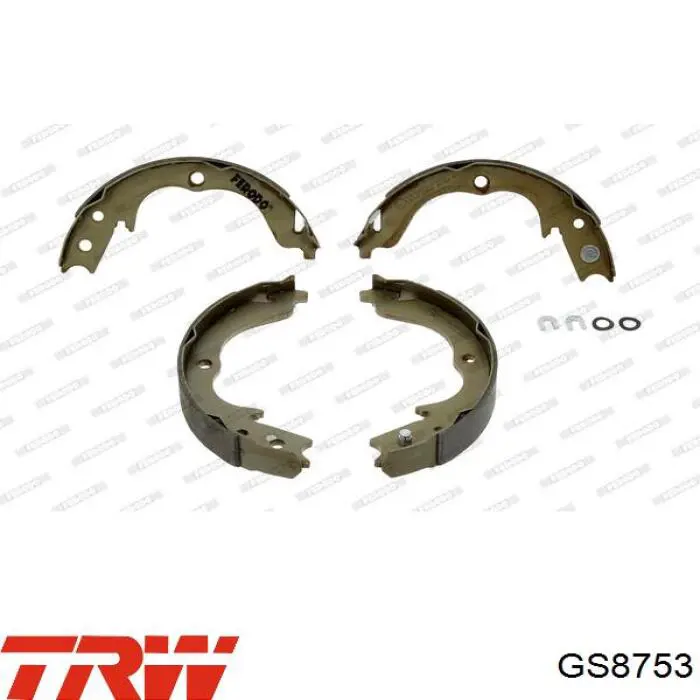 Колодки стояночного тормоза TRW GS8753