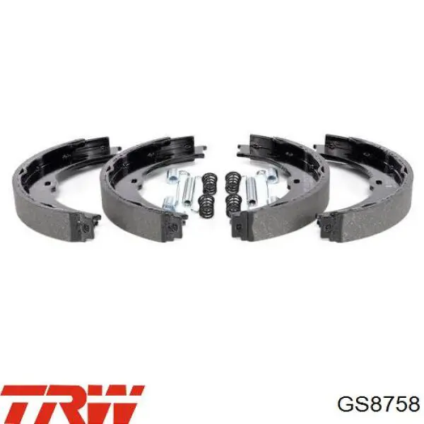 Колодки стояночного тормоза TRW GS8758