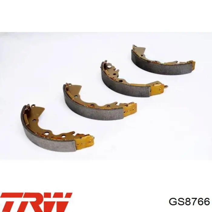 Купить GS8766 TRW Задние барабанные тормозные колодки