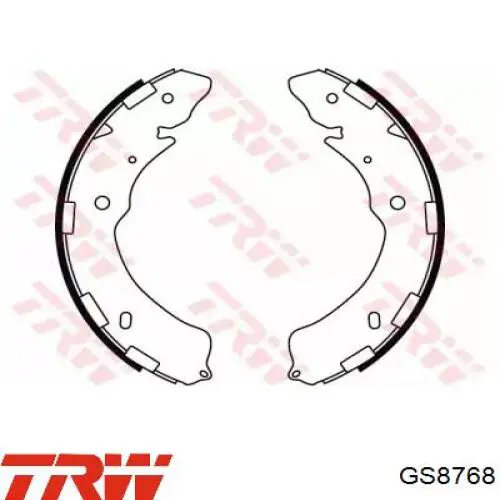 Барабанные колодки TRW GS8768