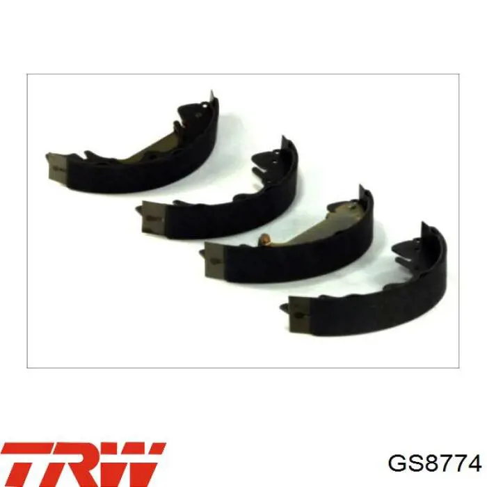 Задние барабанные колодки GS8774 TRW