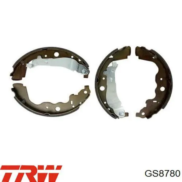 Тормоза рабочие задние ножные и тормозные барабаны TRW GS8780 цена, от 38.67 USD