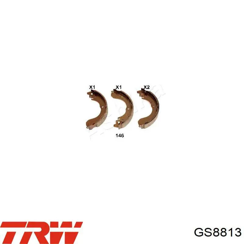 Тормоза рабочие задние ножные и тормозные барабаны TRW GS8813 цена, от 30.06 USD