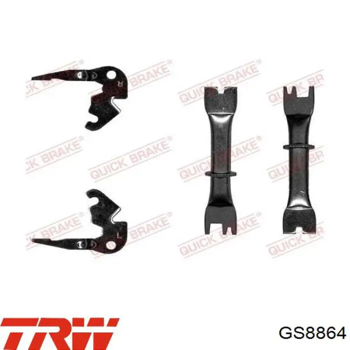 4600A025 Mitsubishi Барабанные тормозные колодки