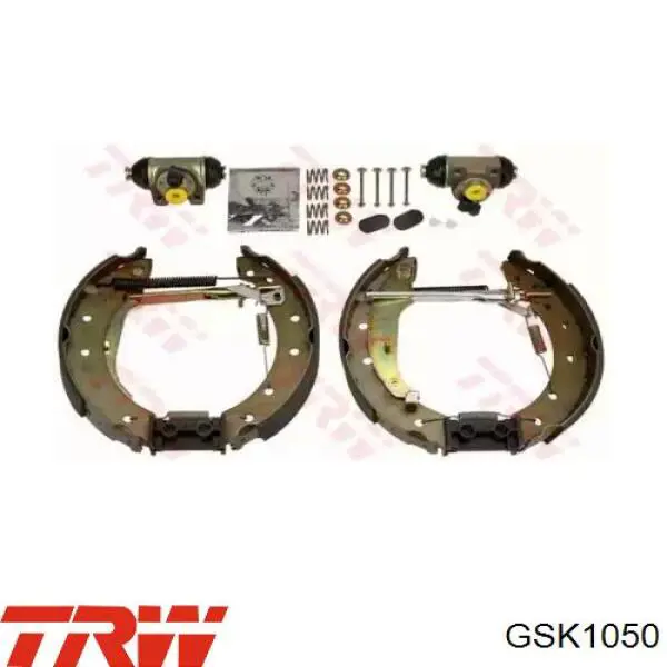 GSK1050 TRW колодки тормозные задние барабанные