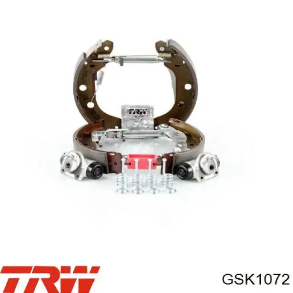 GSK1072 TRW колодки тормозные задние барабанные