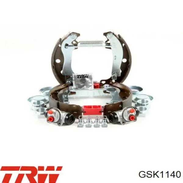 GSK1140 TRW колодки тормозные задние барабанные