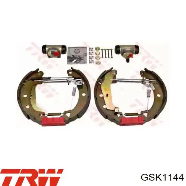 GSK1144 TRW колодки тормозные задние барабанные