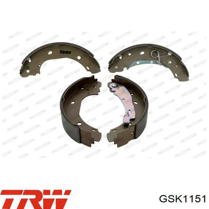Барабанные колодки TRW GSK1151