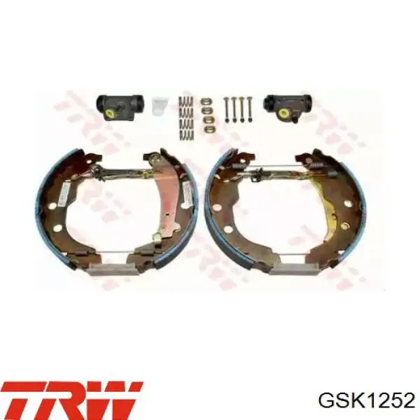 Задние барабанные колодки GSK1252 TRW