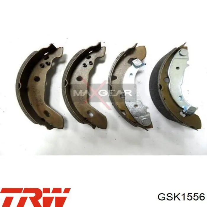 Купить A1684200220 Mercedes Задние барабанные тормозные колодки