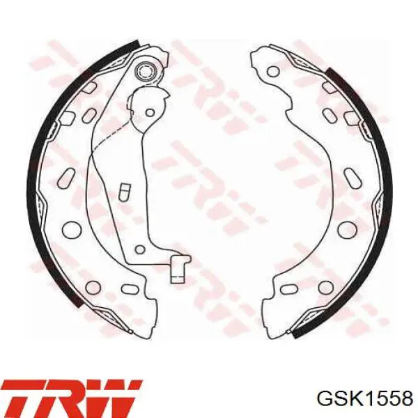 Тормоза рабочие задние ножные и тормозные барабаны TRW GSK1558 цена, от 22.47 USD