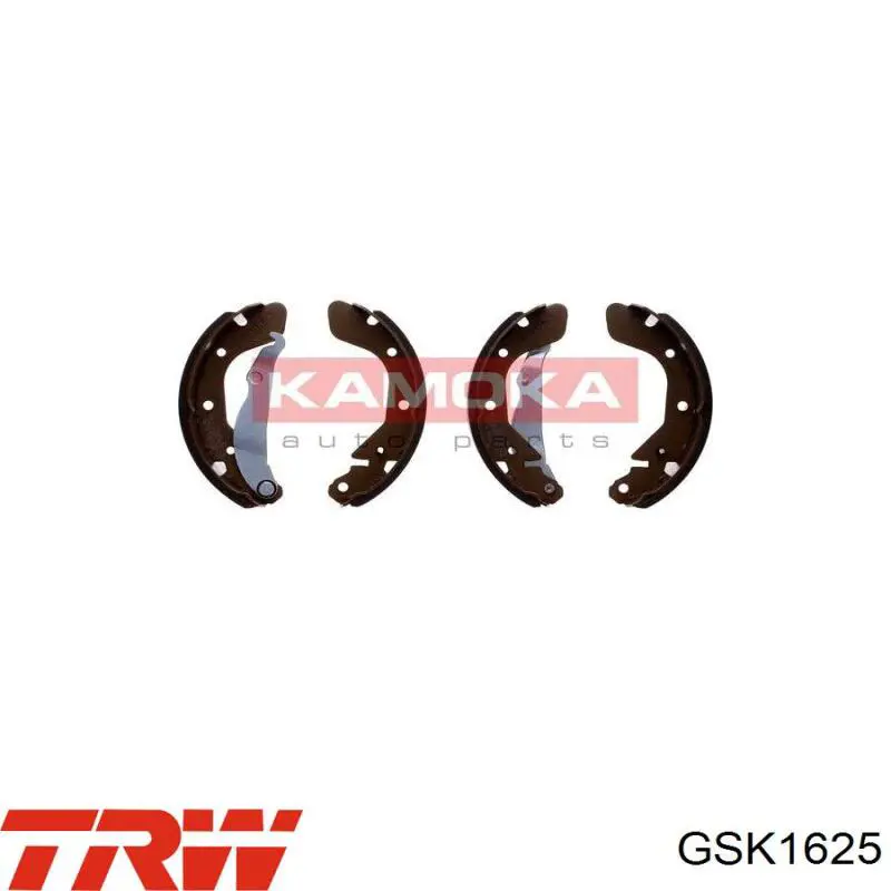 Задние барабанные колодки GSK1625 TRW