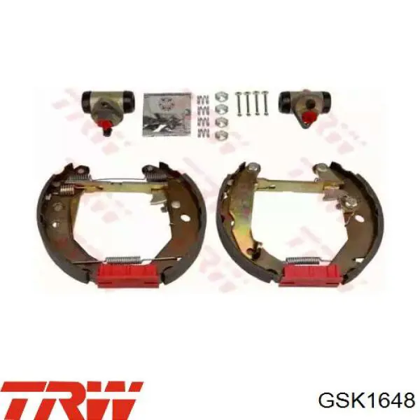 GSK1648 TRW колодки тормозные задние барабанные