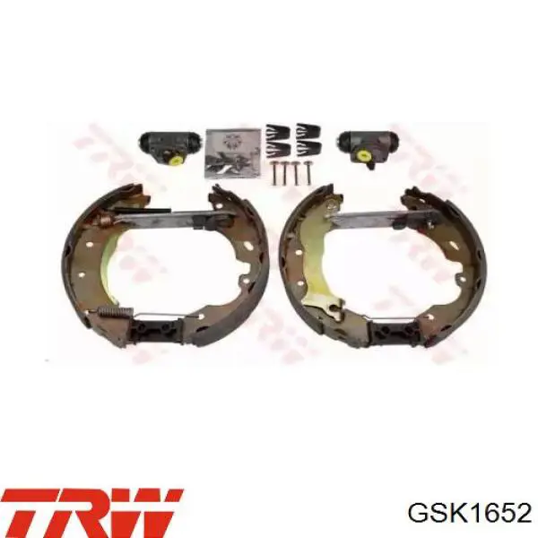 GSK1652 TRW колодки тормозные задние барабанные
