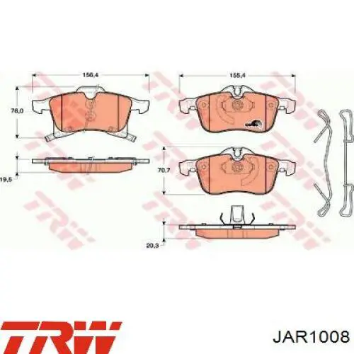 Рулевая тяга TRW JAR1008 цена, от 14.54 USD