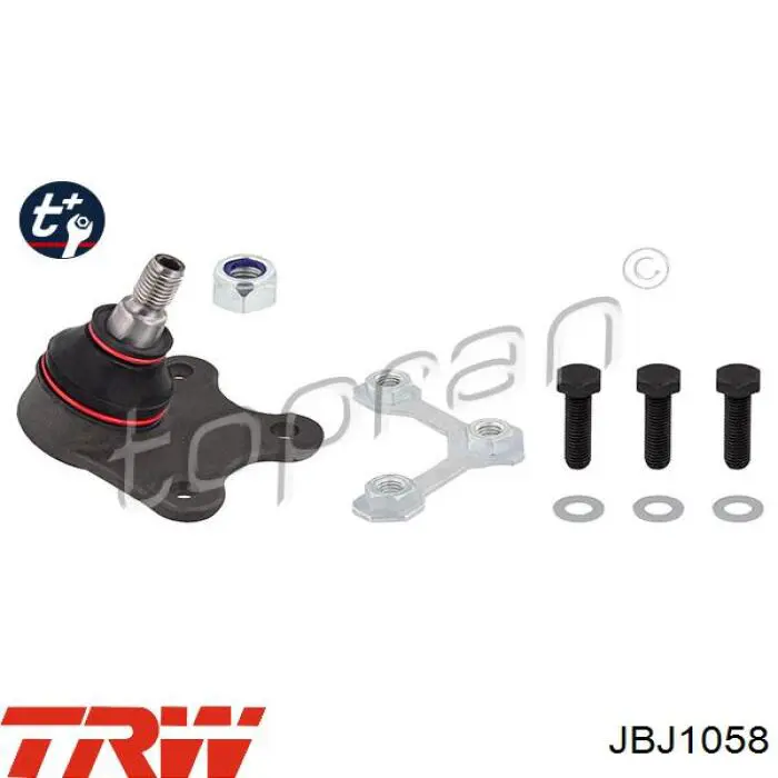 Купить JBJ1058 TRW Шаровая опора, нижняя, левая