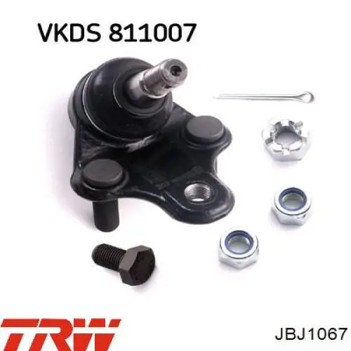 Шаровая опора, нижняя TRW JBJ1067 цена, от 14.03 USD