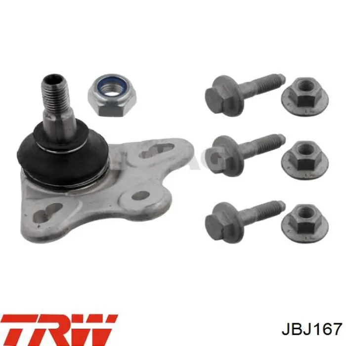 Шаровая опора, нижняя TRW JBJ167 цена, от 16.48 USD