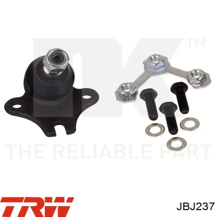 Шаровая опора, нижняя TRW JBJ237 цена, от 21.47 USD