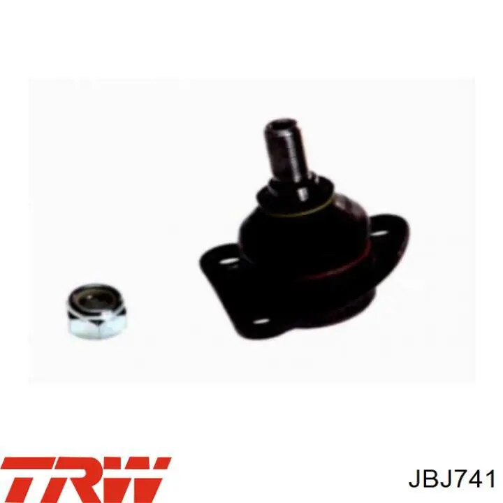 JBJ741 TRW Палец шаровой нижний