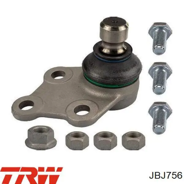 JBJ756 TRW Палец шаровой нижний