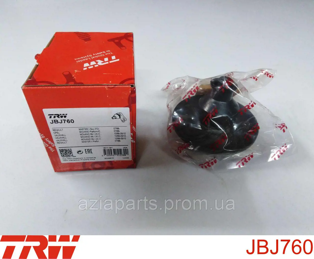 JBJ760 TRW Верхние шаровые опоры