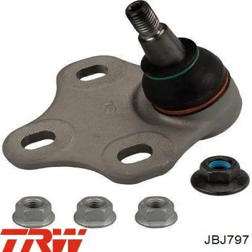 Нижняя правая шаровая опора TRW JBJ797 цена, от 18.55 USD