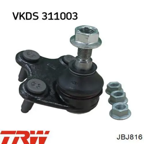 Нижняя левая шаровая опора TRW JBJ816 цена, от 21.51 USD