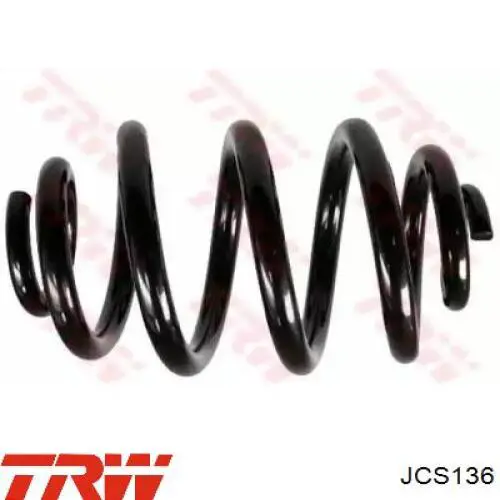 JCS136 TRW пружина задняя