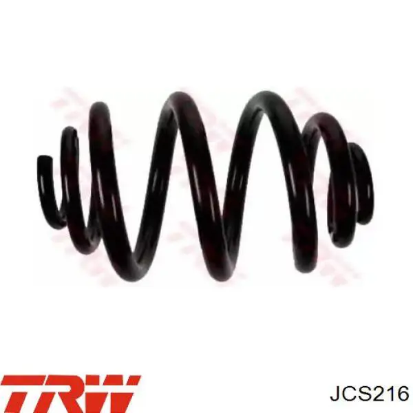 JCS216 TRW пружина задняя