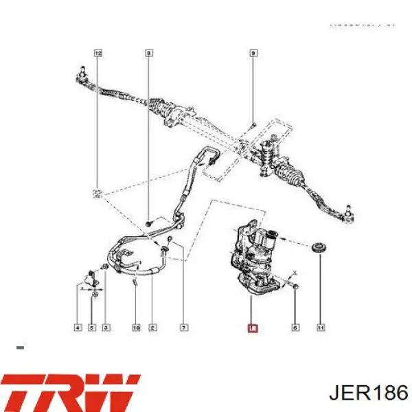 Насос гидравлики Renault (RVI) 491107874R цена, от 630.86 USD