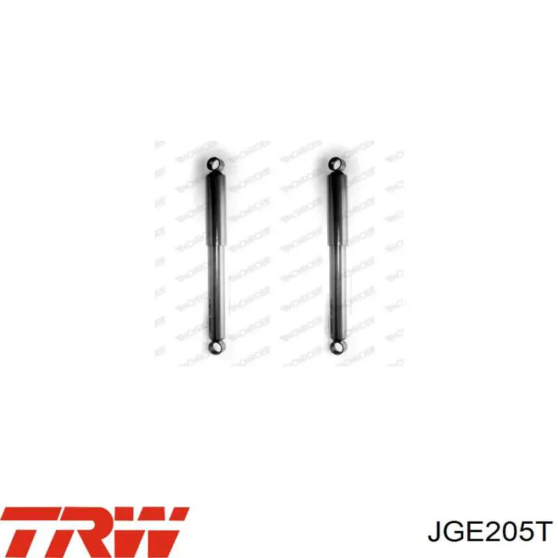 JGE205T TRW амортизатор задний