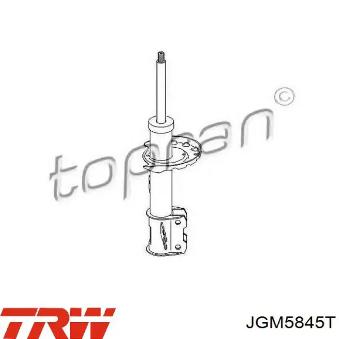 Амортизатор передний правый JGM5845T TRW