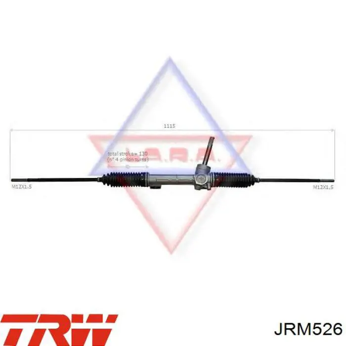 Рулевая рейка JRM526 TRW