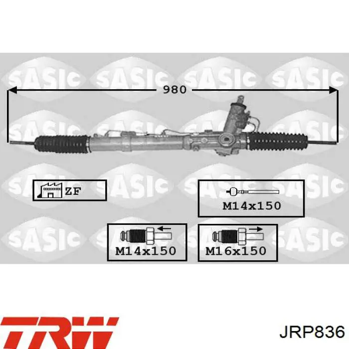 Купить 2GS0939C GS Рулевая рейка