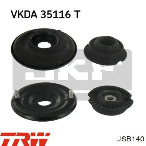 Опора стойки амортизатора переднего TRW JSB140 цена, от 7.89 USD