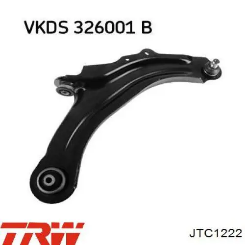 Правый рычаг передней нижней подвески TRW JTC1222 цена, от 51.24 USD