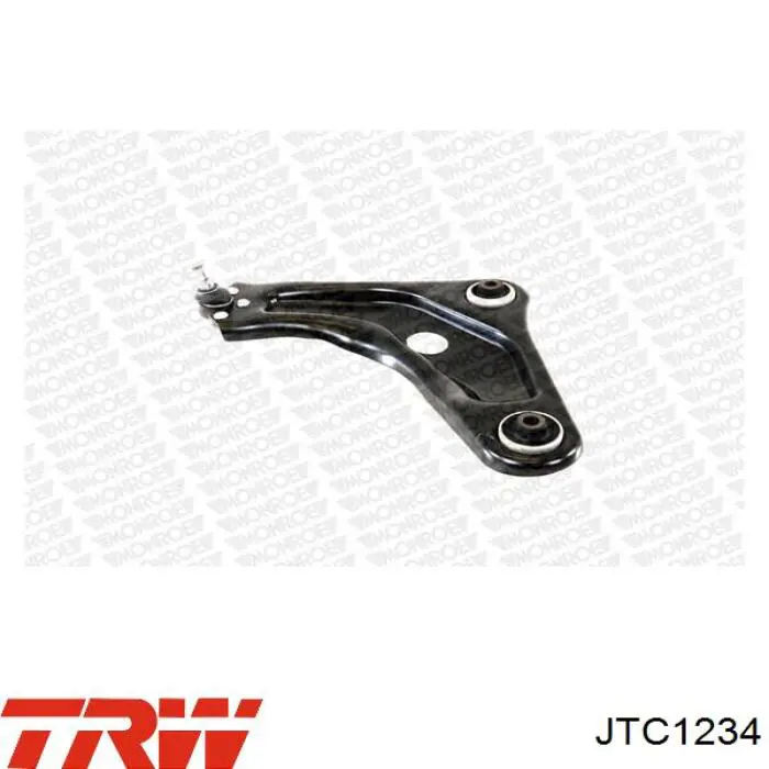 Левый рычаг передней нижней подвески TRW JTC1234 цена, от 45.82 USD