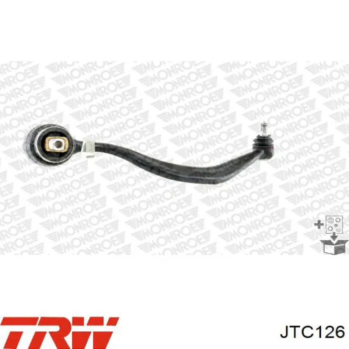 Левый рычаг передней нижней подвески TRW JTC126 цена, от 75.11 USD