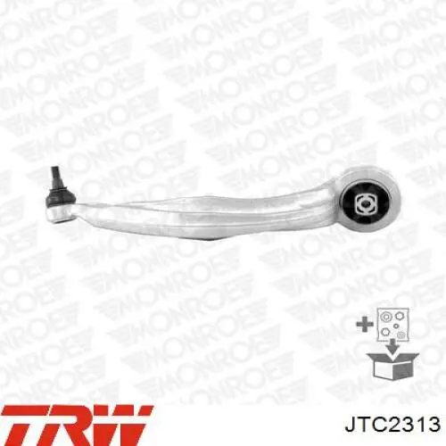 Левый рычаг передней нижней подвески TRW JTC2313 цена, от 104.68 USD