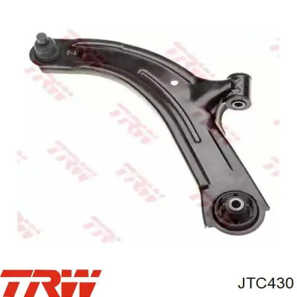 JTC430 TRW braço oscilante inferior esquerdo de suspensão dianteira