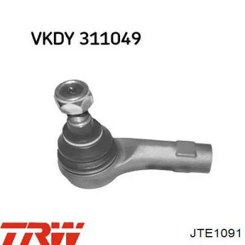 Купить JTE1091 TRW Наконечник рулевой тяги, внешний