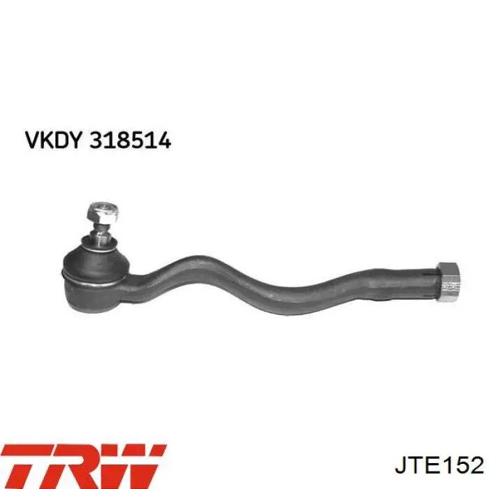Наконечник рулевой тяги TRW JTE152