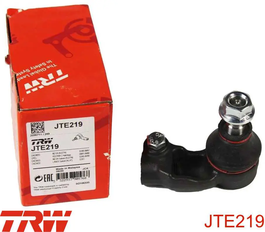 Купить JTE219 TRW Наконечник рулевой тяги, внешний