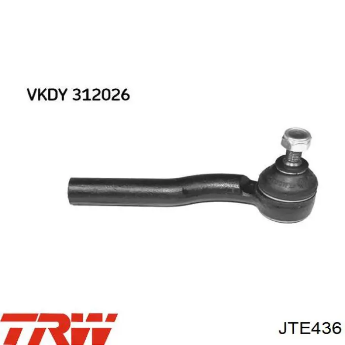 Наружный наконечник рулевой тяги TRW JTE436 цена, от 10.16 USD