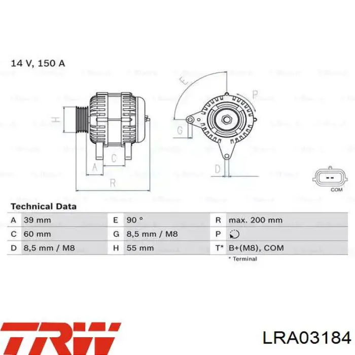 Купить TG15C146 MSG Rebuilding Генератор