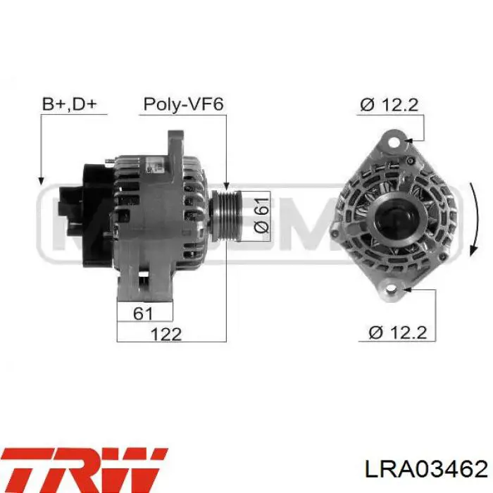 Генератор A5049PR As-pl