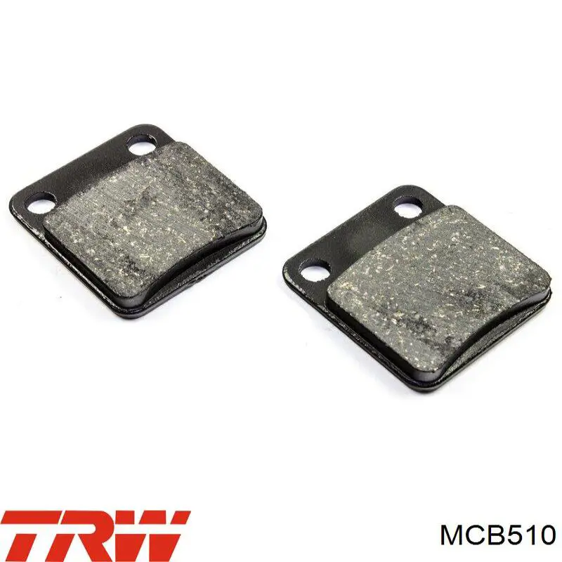 Купить MCB510 TRW Колодки тормозные